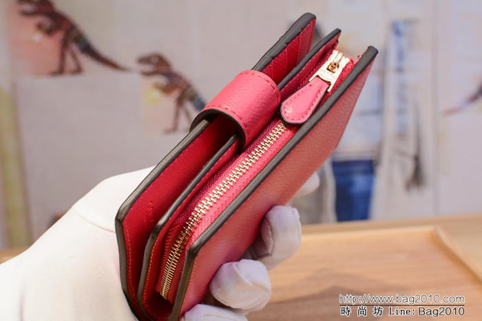 COACH蔻馳 原單 全皮錢包 中款款錢包 53463  Chz1594